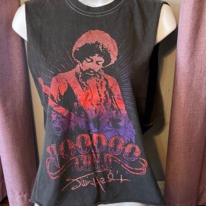 Jimi Hendrix. Women’s muscle tank Sm/md